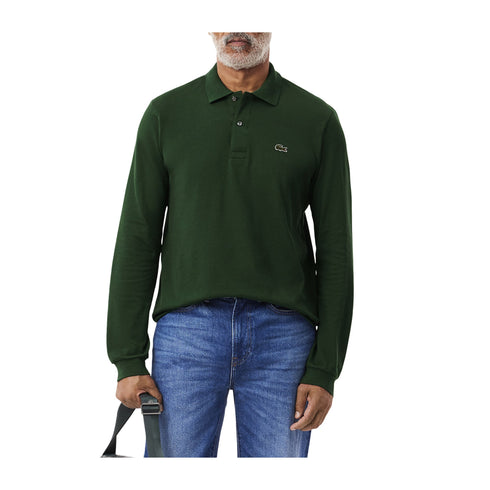 Lacoste Polo Polo Uomo maniche lunghe due bottoni 4 - Francavilla Moda